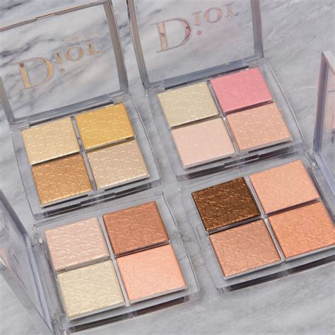 dior backstage bkush|Dior Backstage face glow palette.